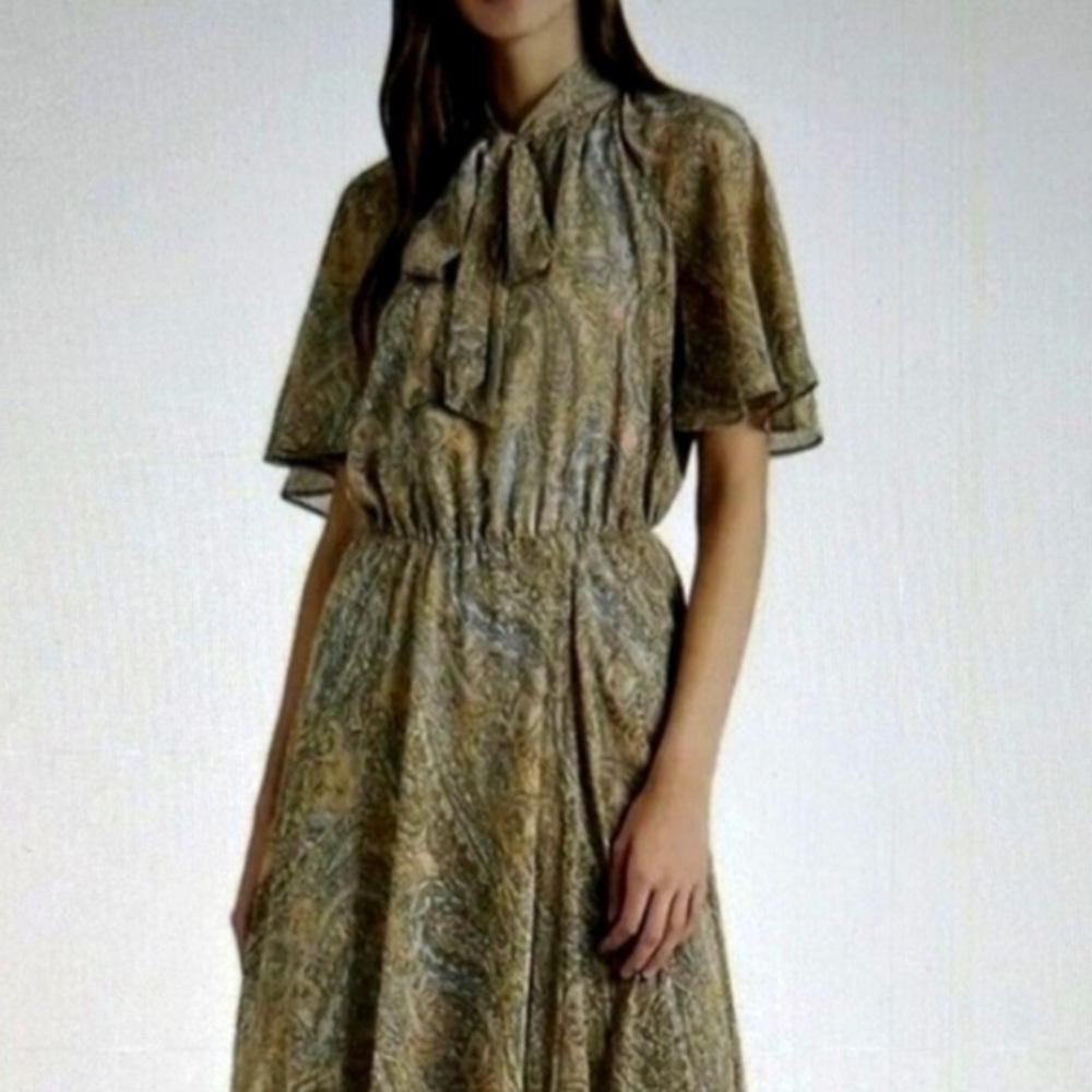 Ralph Lauren Paisley Dres. ptp 21" Retail$137